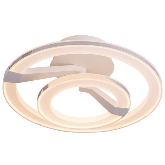 Потолочная светодиодная люстра Irving ID lamp 397/2PF-LEDWhitechrome