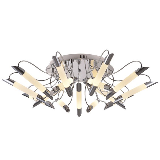 Потолочная светодиодная люстра Joliet ID lamp 401/15PF-LEDChrome