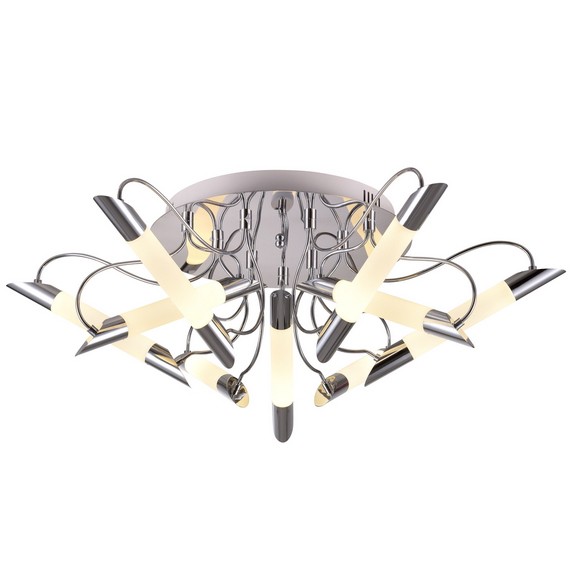 Потолочная светодиодная люстра Joliet ID lamp 401/9PF-LEDChrome