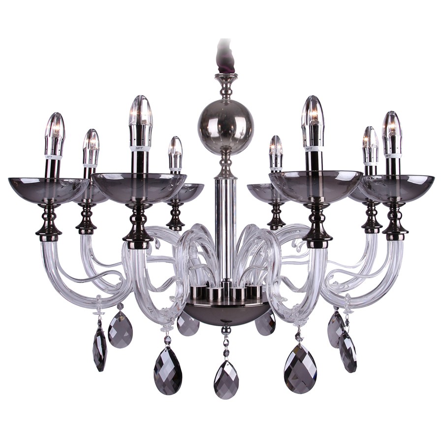 Подвесная люстра ID lamp Elgin 478/8-Black