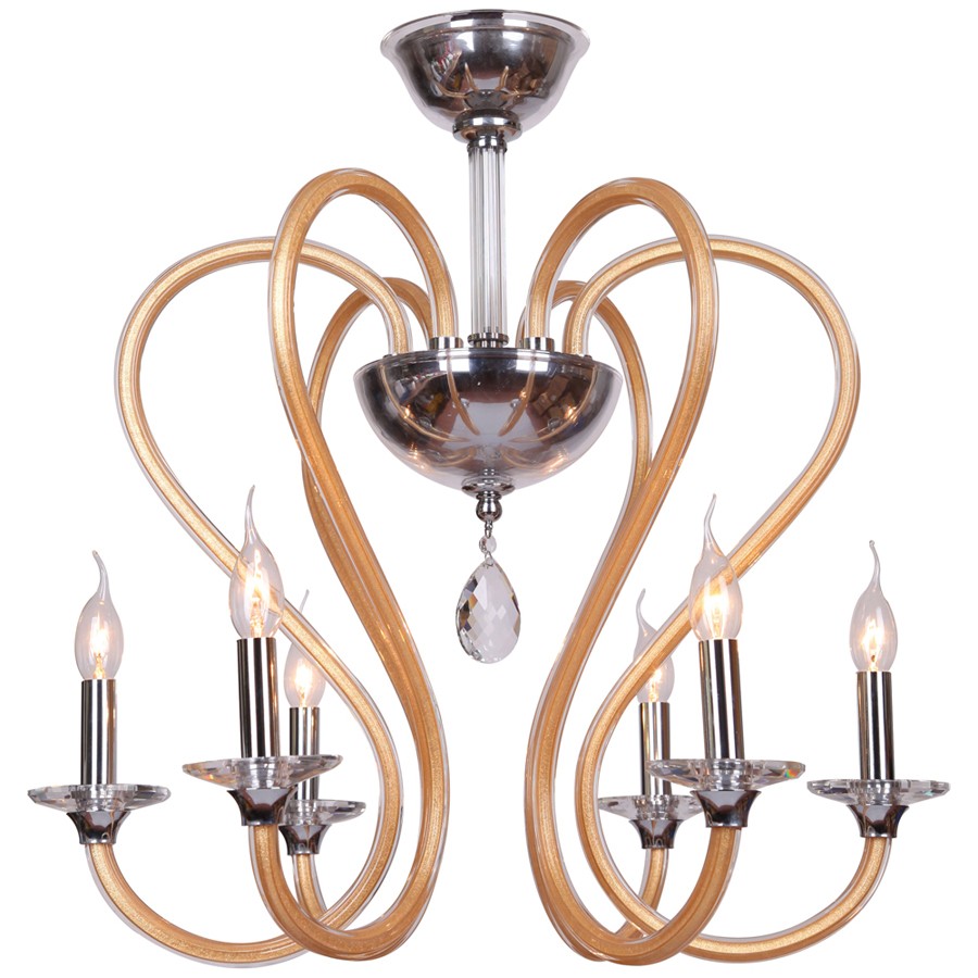 Потолочная люстра ID lamp Elizabeth 479/6-Dorato