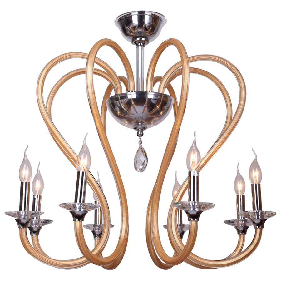 Потолочная люстра ID lamp Elizabeth 479/8-Dorato