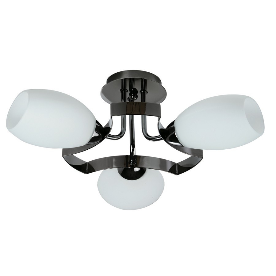 Потолочная люстра ID lamp Fontana 601/3PF-MOONDarkchrome