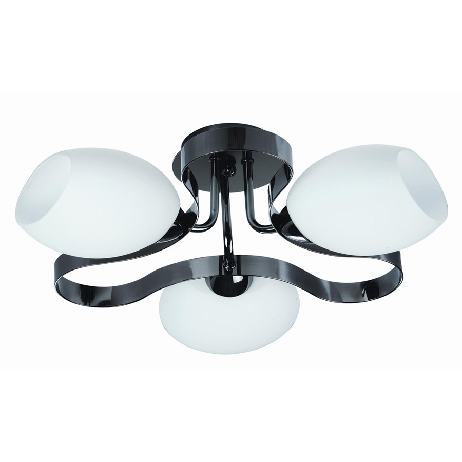 Потолочная люстра ID lamp Fontana 601/3PF-SUNDarkchrome