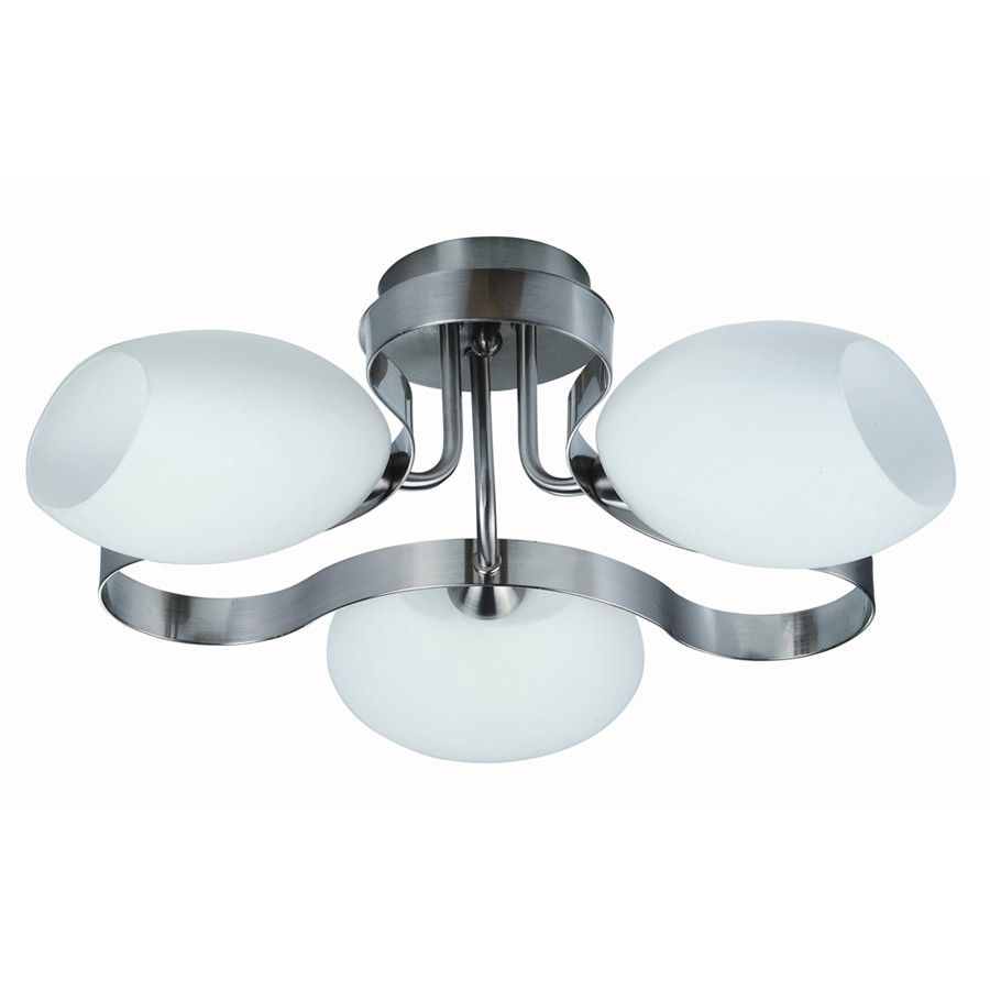 Потолочная люстра ID lamp Fontana 601/3PF-SUNWhitechrome