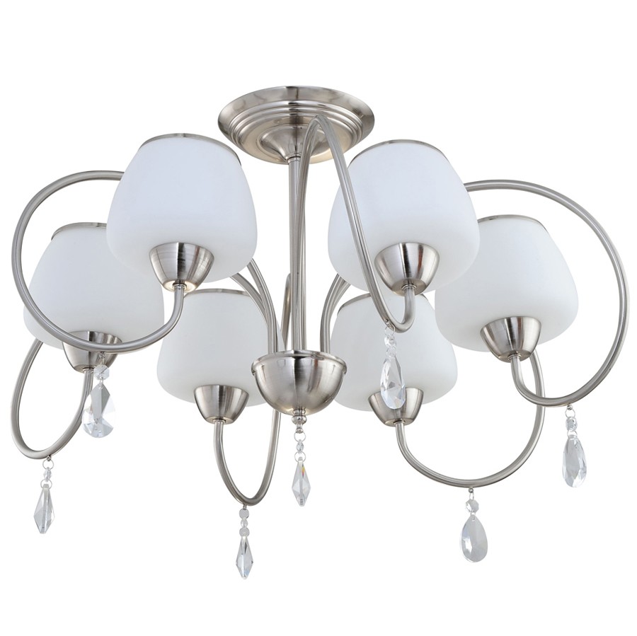 Потолочная люстра ID lamp Frisco 855/6PF-Whitechrome