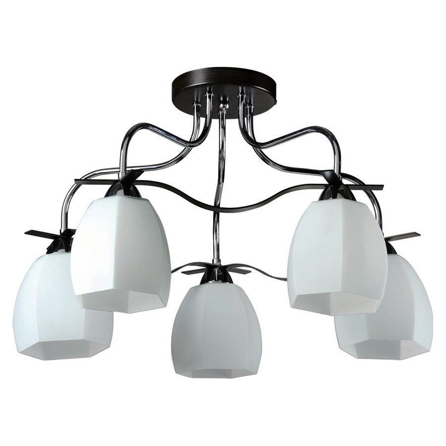 Потолочная люстра ID lamp Des Moines 867/5PF-Dark