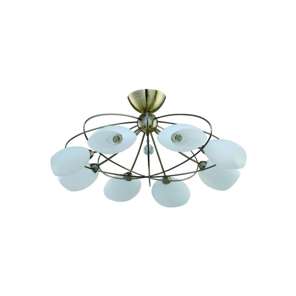 Потолочная люстра ID lamp Perlite 818/8PF-Oldbronze