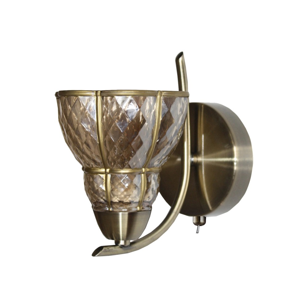 Настенное бра ID lamp Brigida 871/1A-Oldbronze