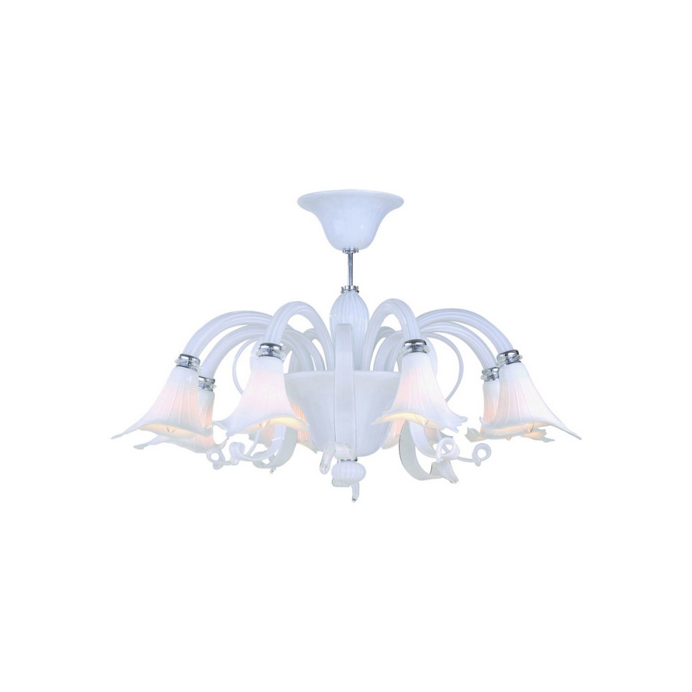 Потолочная люстра ID lamp Florian 485/8PF-white