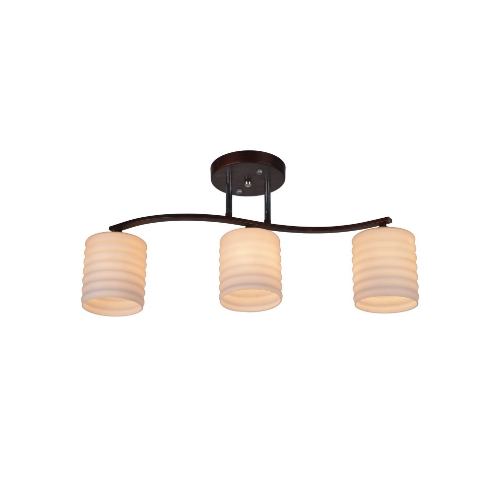 Потолочная люстра ID lamp Gemma 878/3PF-Darkcopper