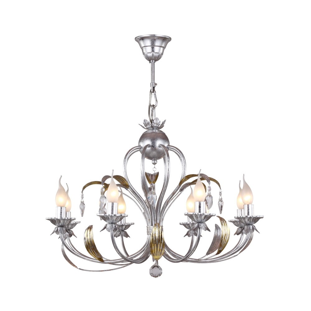Подвесная люстра ID lamp Noel 241/8-Silvergold