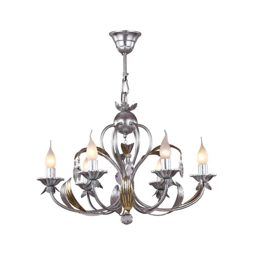 Подвесная люстра ID lamp Noel 241/6-Silvergold
