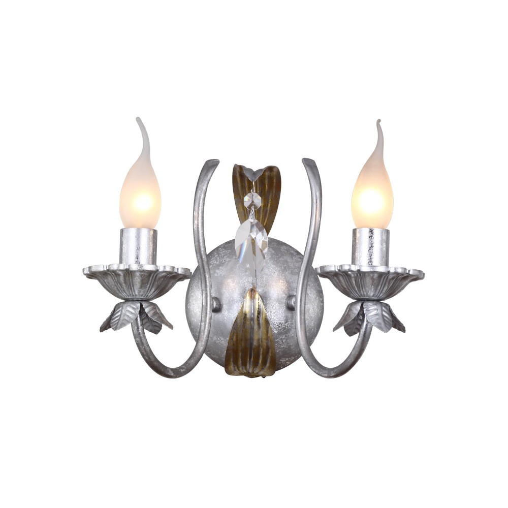 Настенное бра ID lamp Noel 241/2A-Silvergold