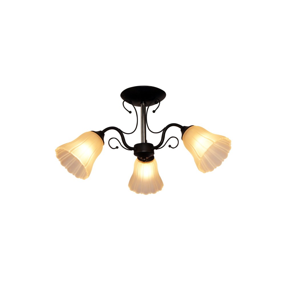 Потолочная люстра ID lamp Lauretta 872/3PF-Argentoscuro
