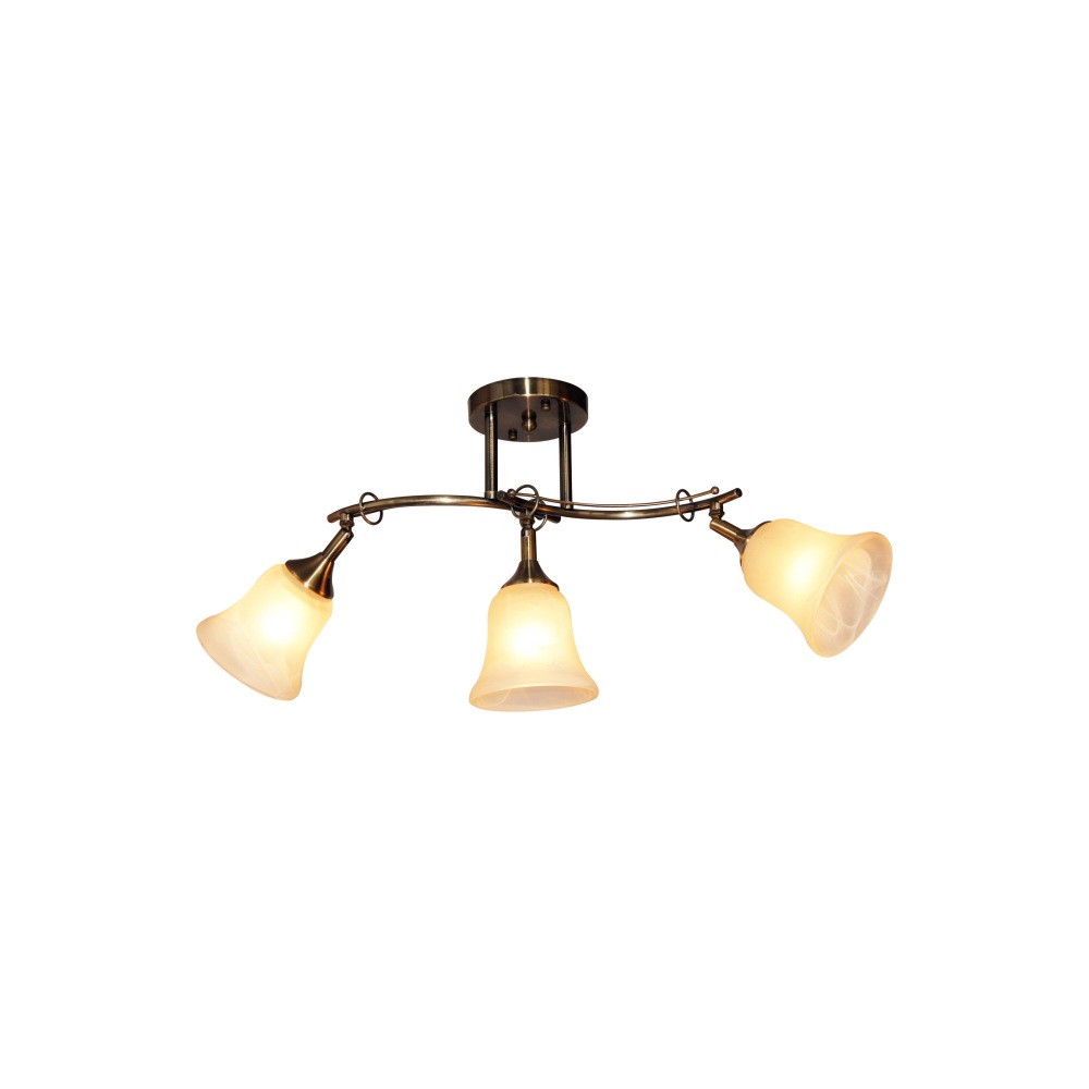 Светильник спот ID lamp Elda 851/3PF-Oldbronze