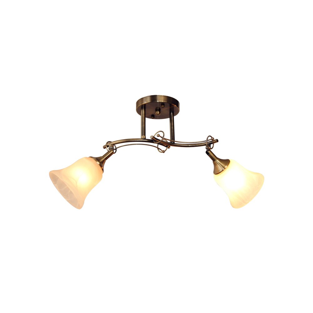 Светильник спот ID lamp Elda 851/2PF-Oldbronze