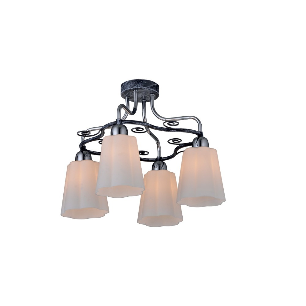 Потолочная люстра ID lamp Rossella 847/4PF-Blueglow