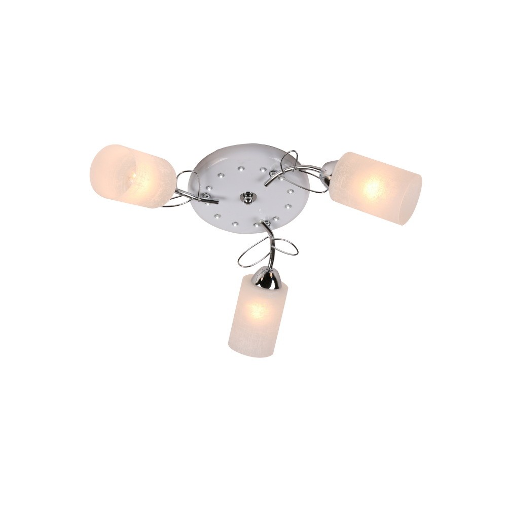 Потолочная люстра ID lamp Alda 841/3PF-LEDWhitechrome