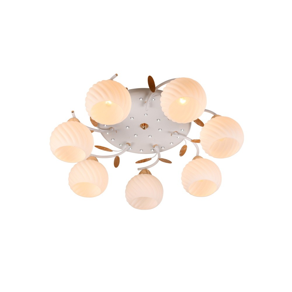Потолочная люстра ID lamp Filomena 821/7PF-LEDWhitegold