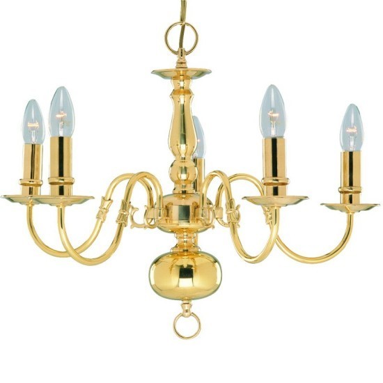 Подвесная люстра Arte Lamp FLEMISH A1019LM-5PB