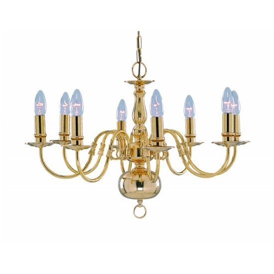 Подвесная люстра Arte Lamp A1019LM-8PB