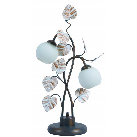 Настольная лампа Arte Lamp FLORA A3539LT-2BG