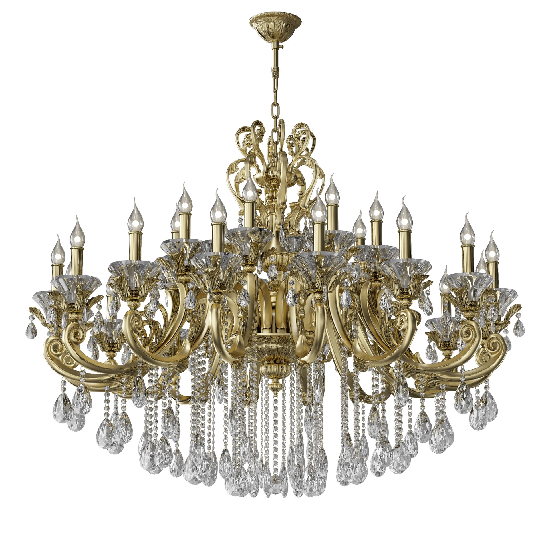 Подвесная хрустальная люстра Ampollo Lightstar 786242