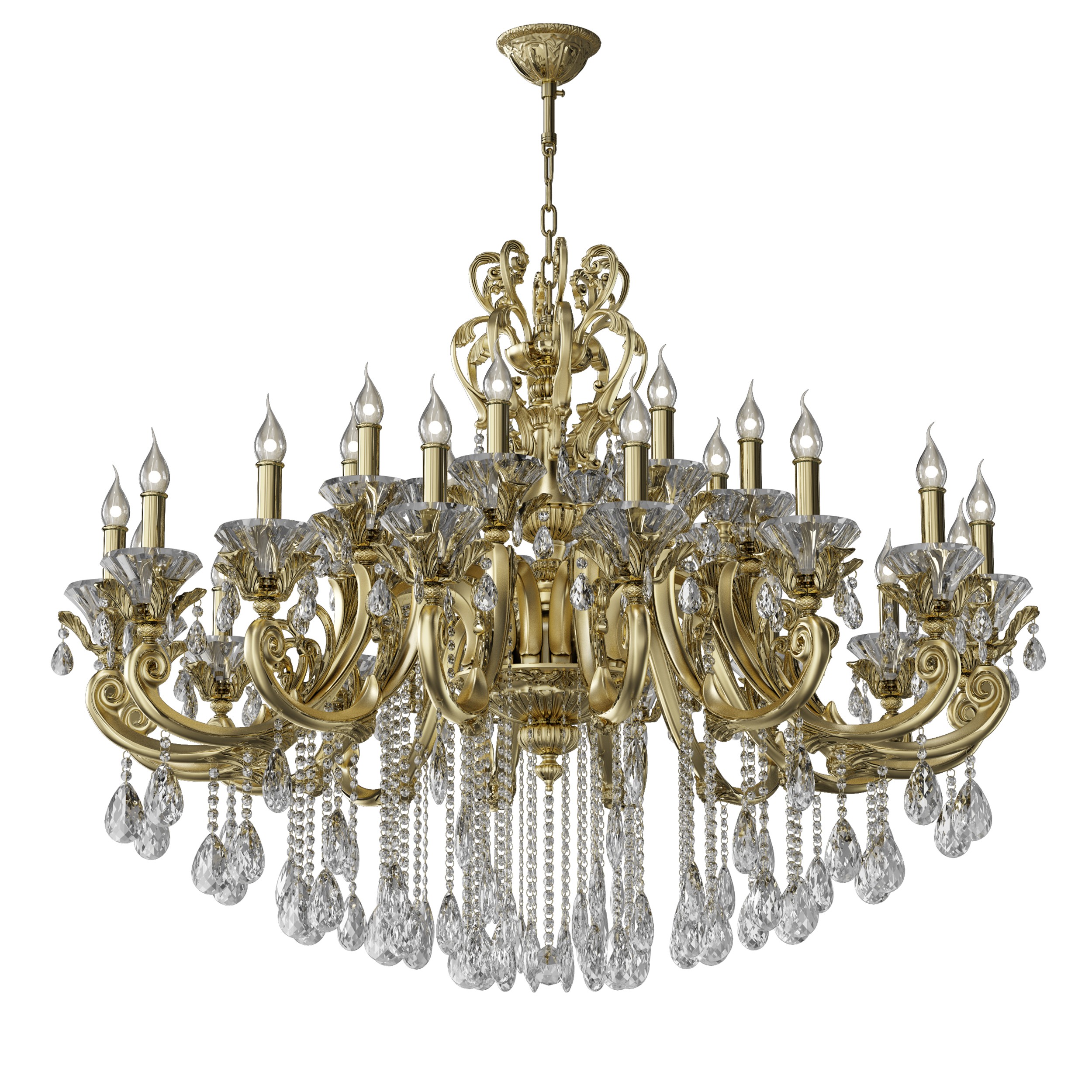 Подвесная хрустальная люстра Ampollo Lightstar 786242