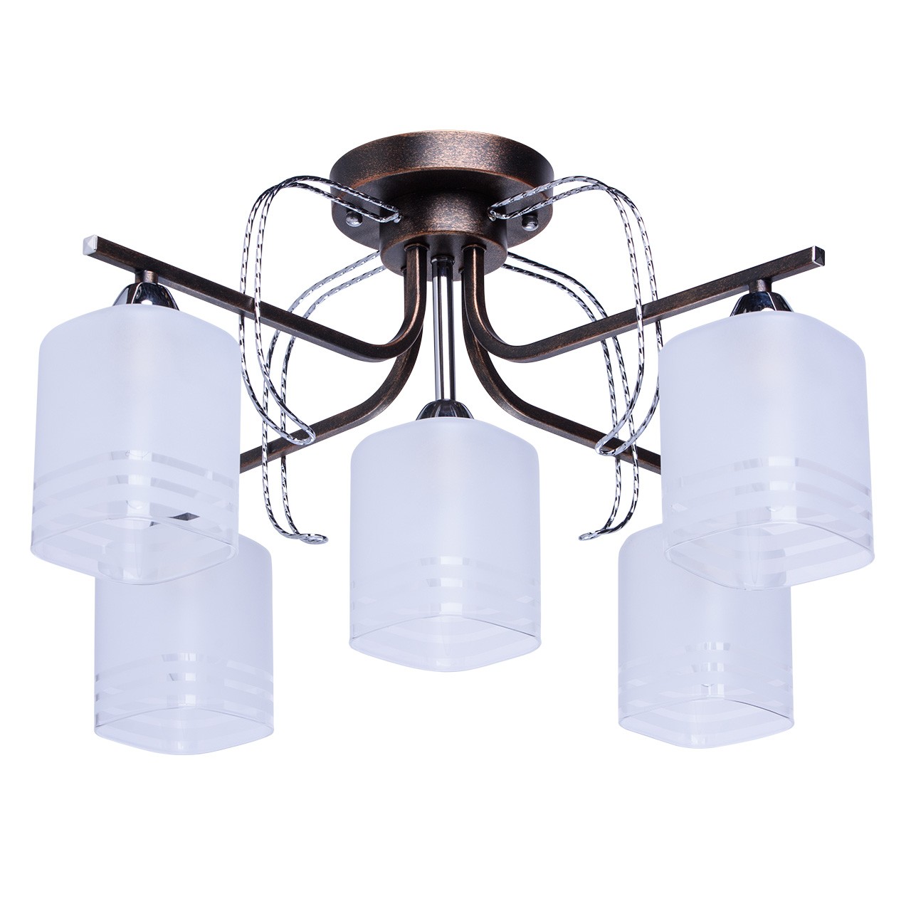 Потолочная люстра De Markt Тетро 673011405