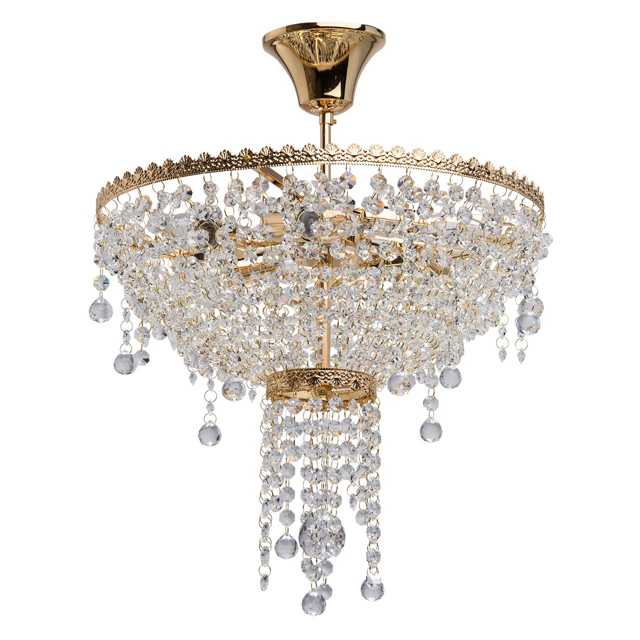 Потолочная люстра MW Light Изабелла 351018106