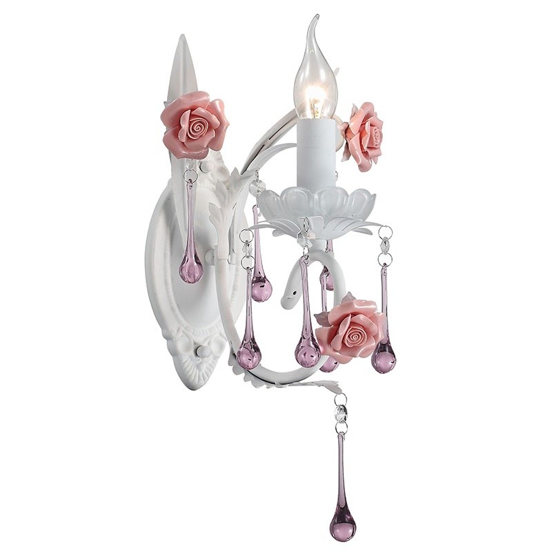 Бра с цветочками Rose SL699.501.01 ST Luce