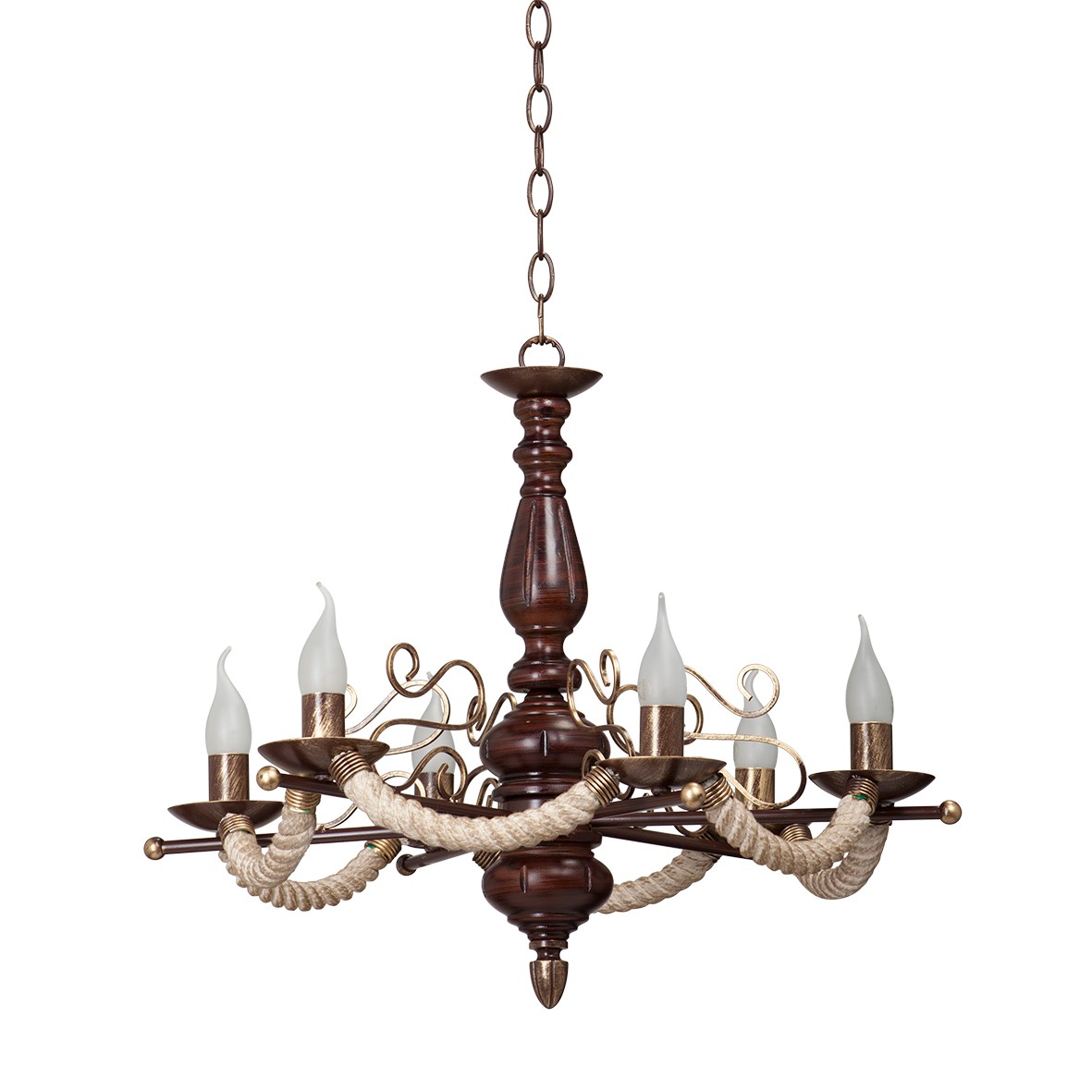 Люстра с веревками V4305 V4305/6 Vitaluce