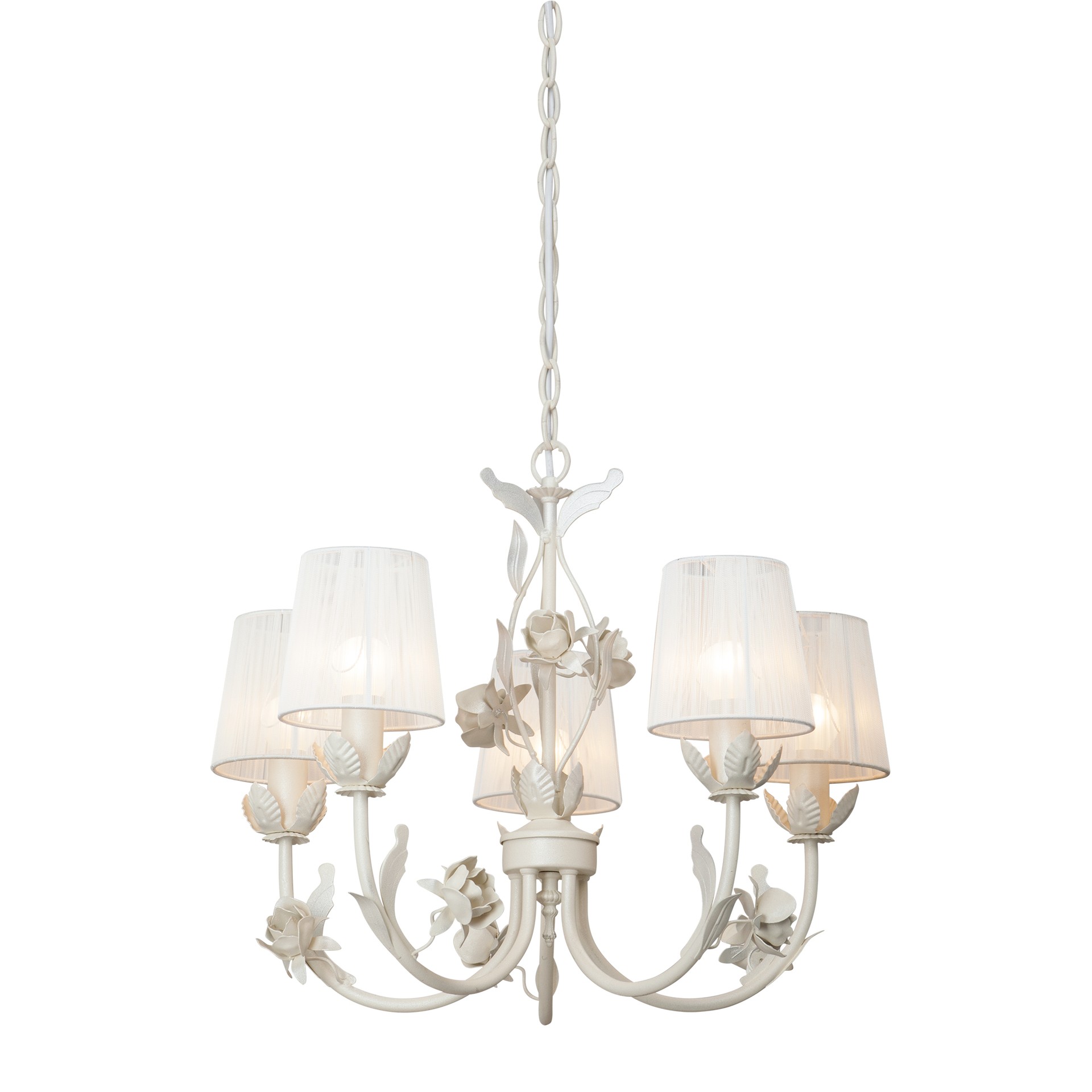 Люстра подвесная с цветочками V1052 V1052/5 Vitaluce