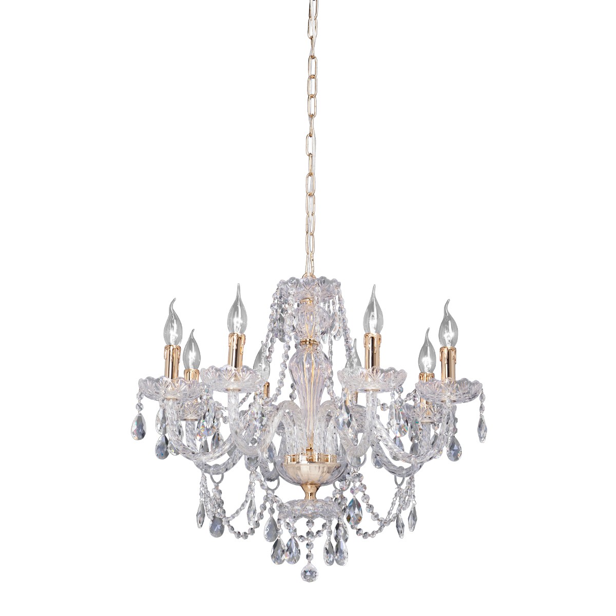 Подвесная хрустальная люстра V5086 Vitaluce V5086/8