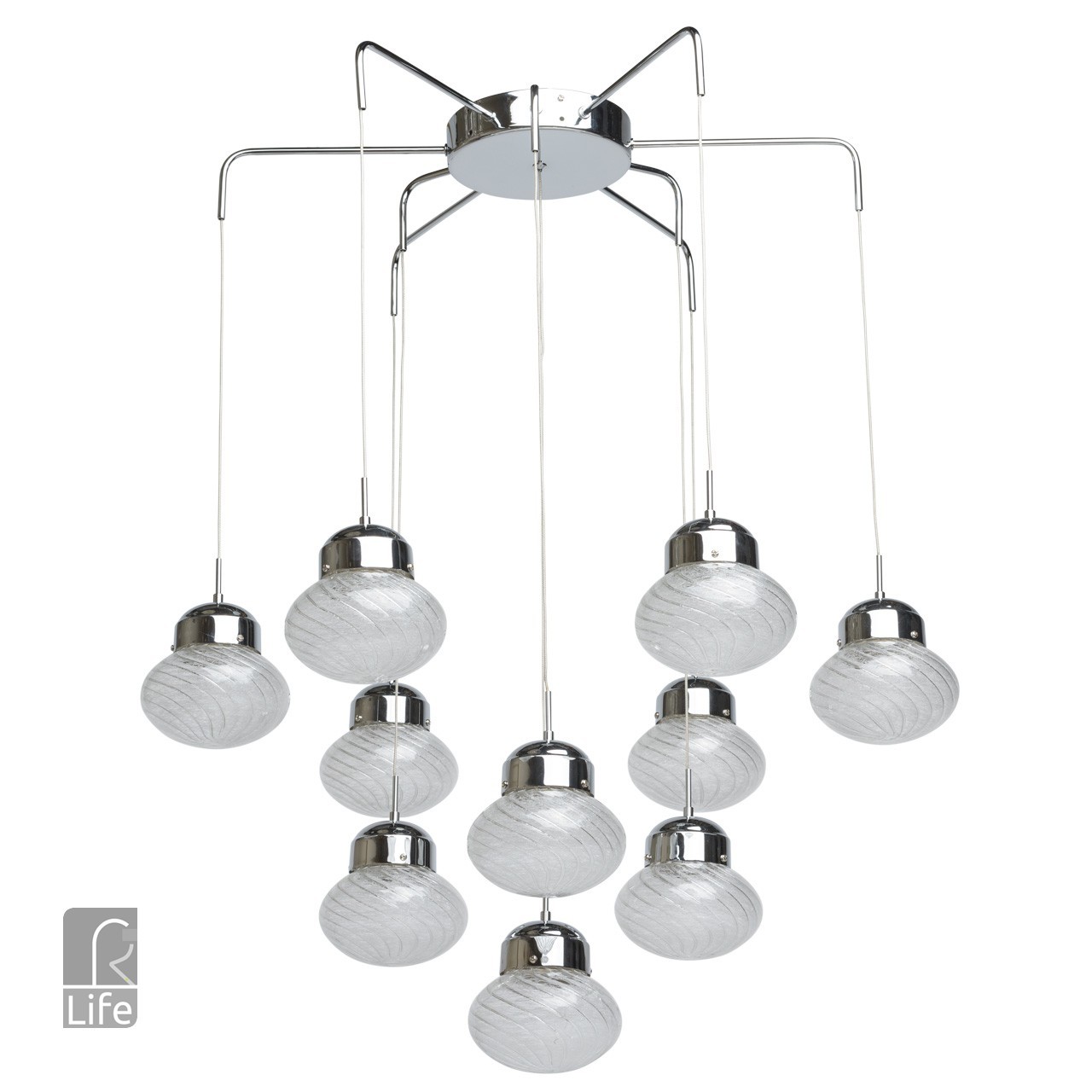 Подвесная люстра De Markt Фьюжен 392015510