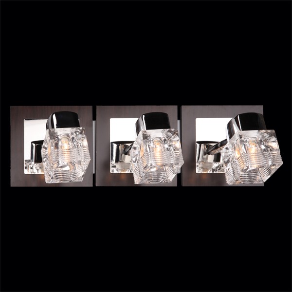 Светильник спот Eurosvet 20140 20140/3 хром/венге