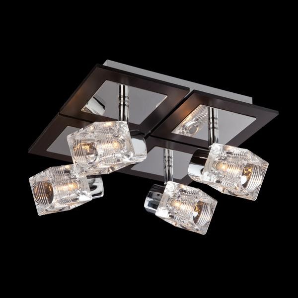 Светильник спот Eurosvet 20140 20141/4 хром/венге