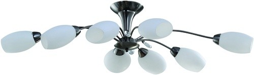 Потолочная люстра ID lamp Fina 830/8PF-Darkchrome