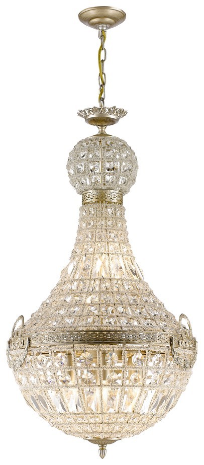 Подвесная хрустальная люстра Barbara Wertmark WE325.10.203