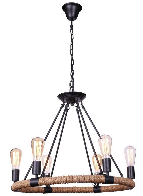 Люстра с веревками Paula 8108/01 LM-6 Divinare