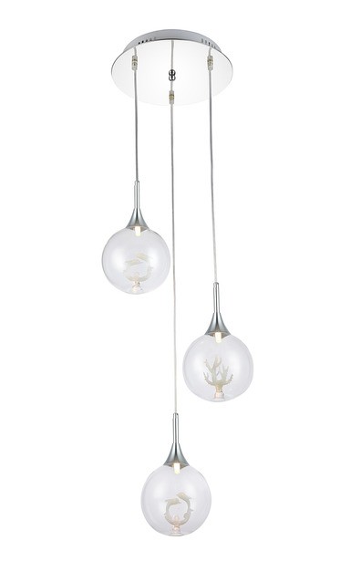 Светильник подвесной Favourite Delphin 1647-3P