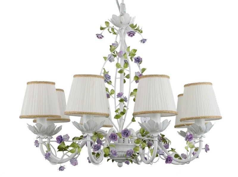Люстра подвесная с цветочками Fiori SL695.503.08 ST Luce