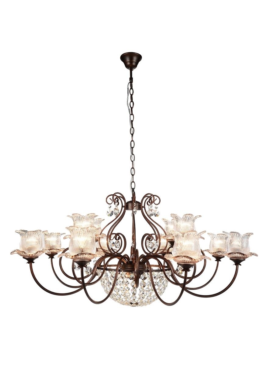 Люстра подвесная с цветочками Bellezza SL667.203.15 ST Luce