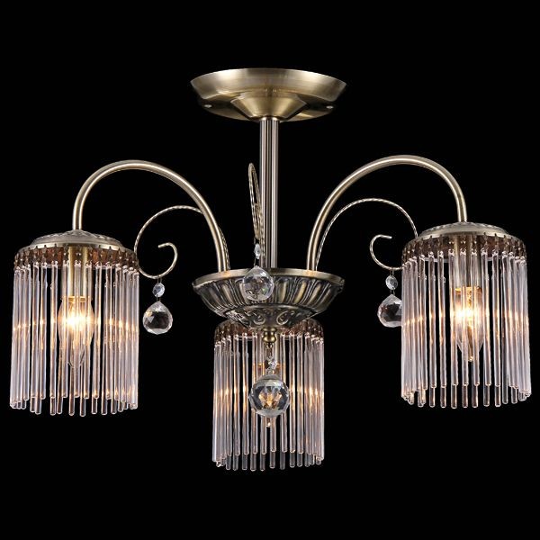 Потолочная люстра Natali Kovaltseva Olbia OLBIA 11397/3C ANTIQUE