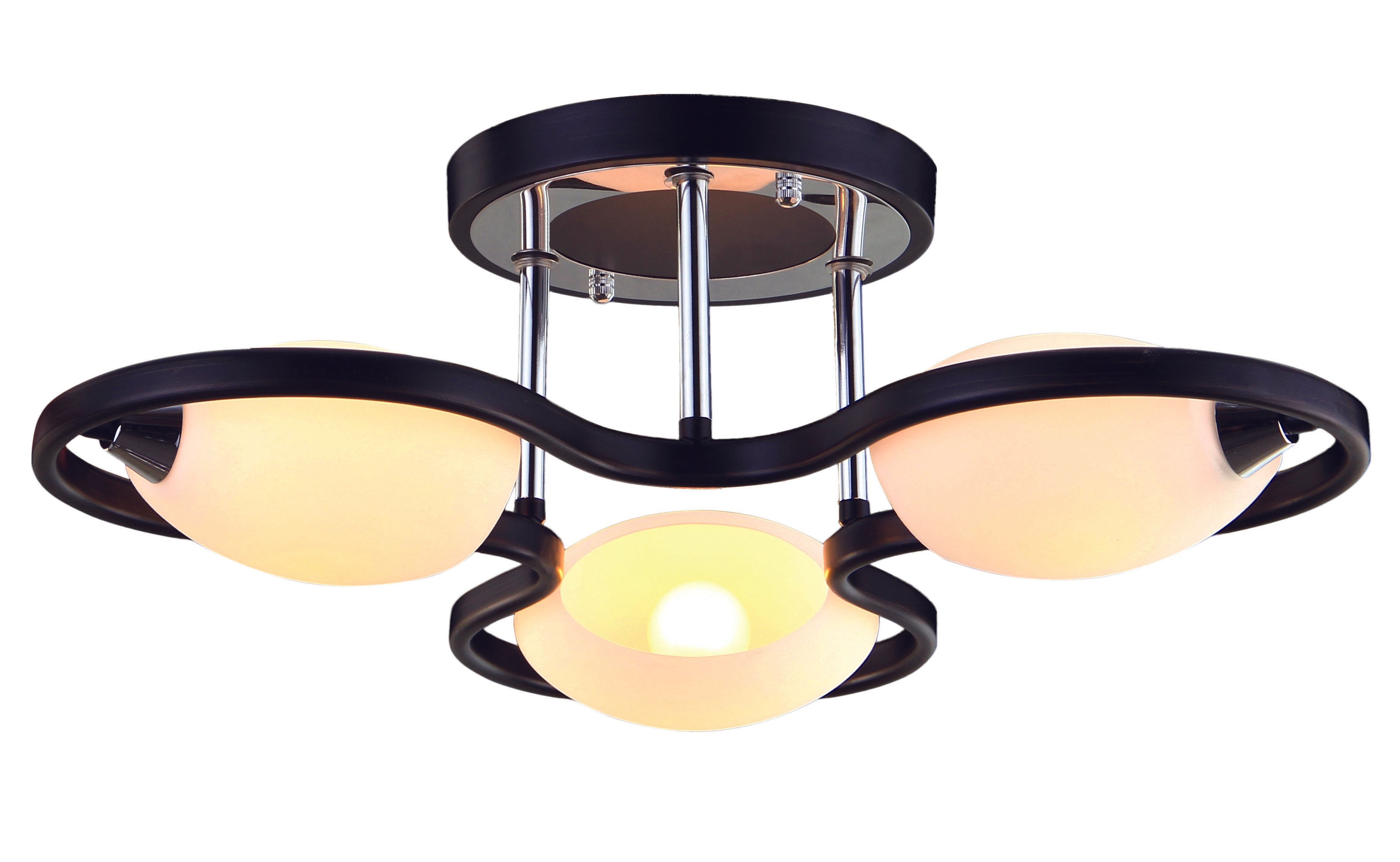 Потолочная люстра Natali Kovaltseva Palisander 10715/3C PALISANDER