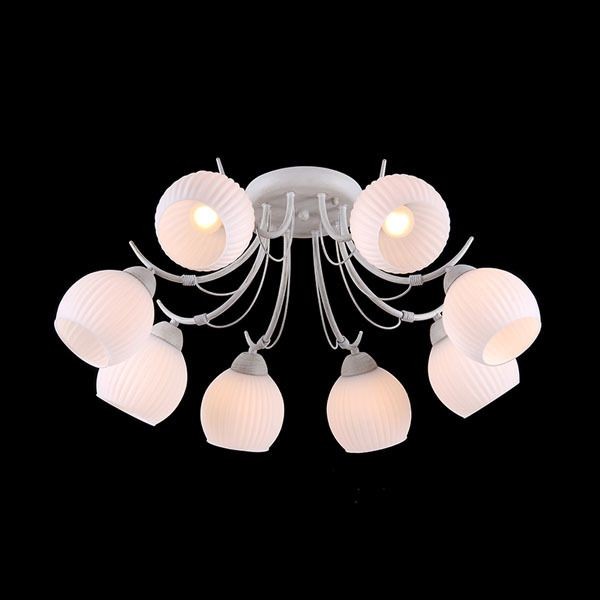 Потолочная люстра Natali Kovaltseva 10855 10855/8C GOLD IVORY