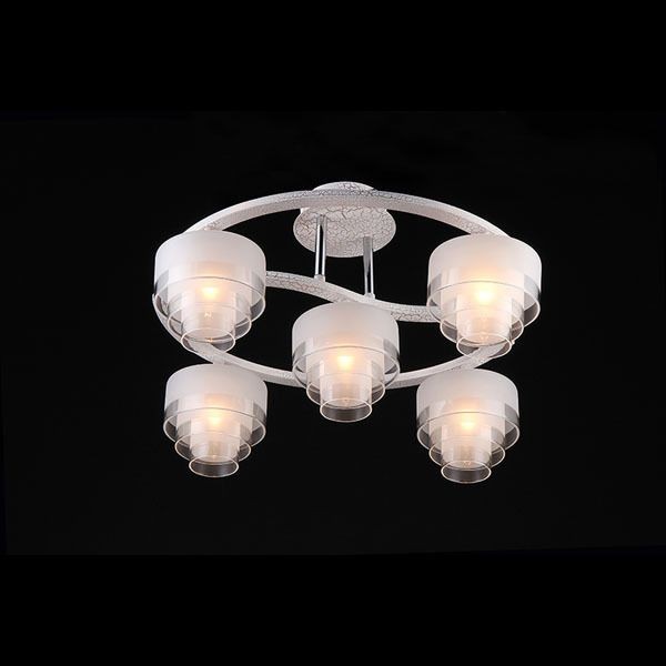 Потолочная люстра Natali Kovaltseva 10866 10866/5C WHITE GOLD