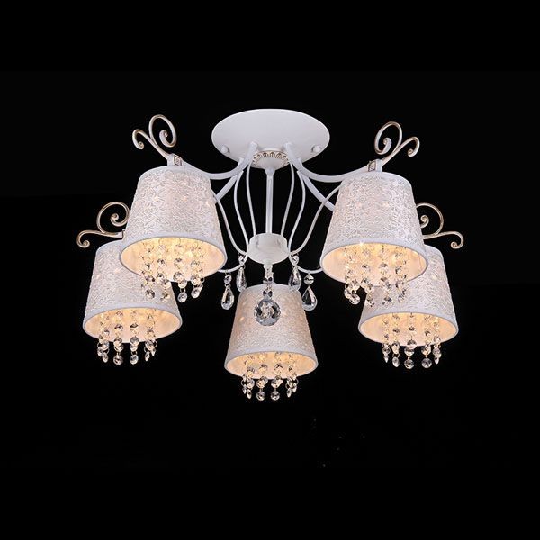 Потолочная люстра Natali Kovaltseva 10854 10854/5C GOLD IVORY