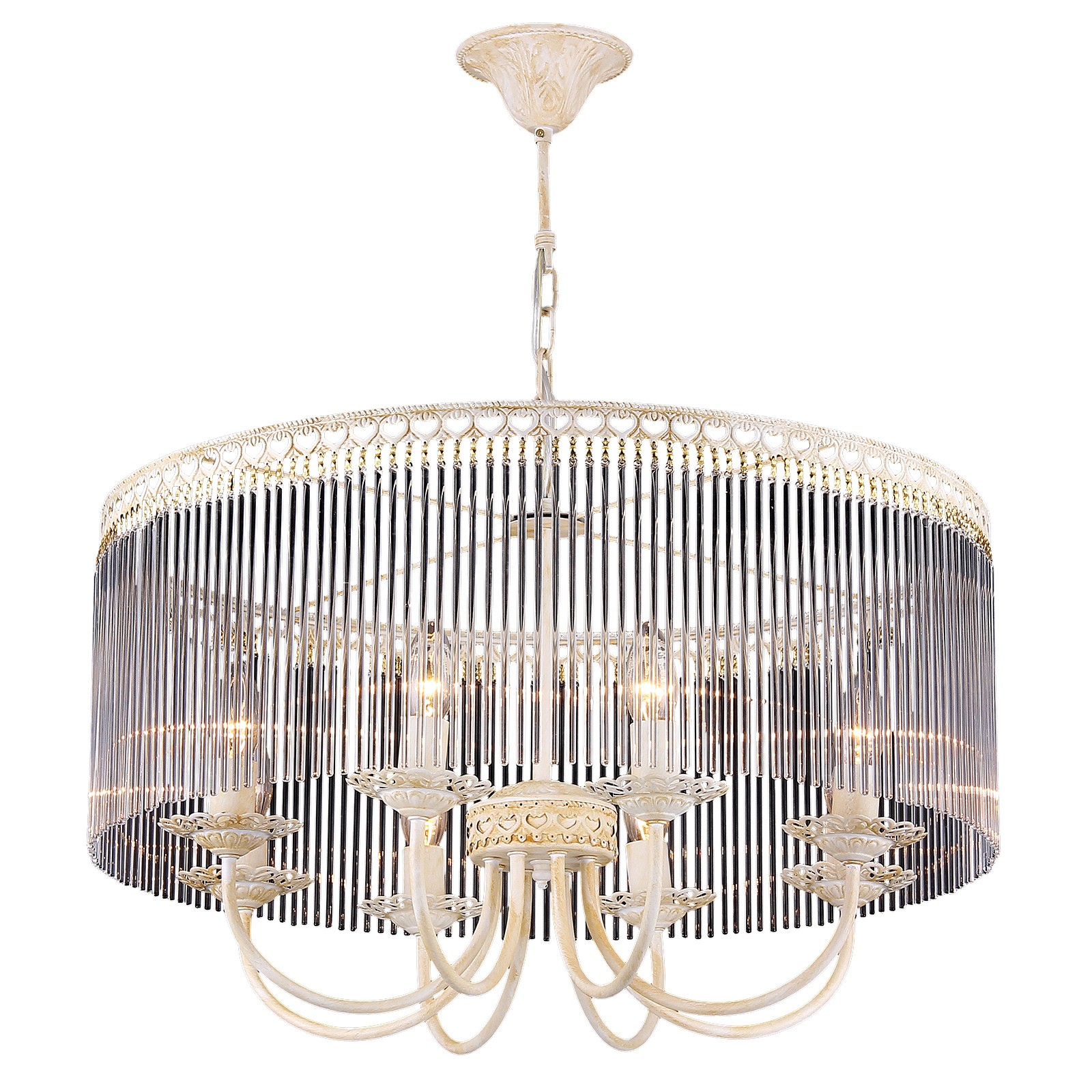 Подвесная люстра Natali Kovaltseva 11301 11301/8C IVORY